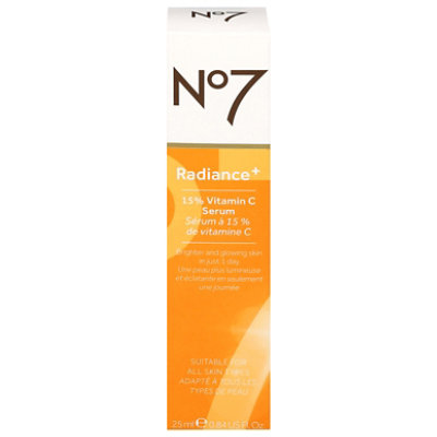No7 Radiance Plus 15% Vitamin C Serum - .84 FZ - Image 2