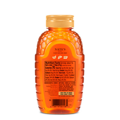 Nature Nates Vanilla Honey 12oz - 12 OZ - Image 1
