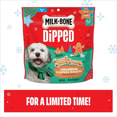 Milk Bone Gingerbread Dipperd Flavored Biscuit 10oz - 10 OZ - Image 4