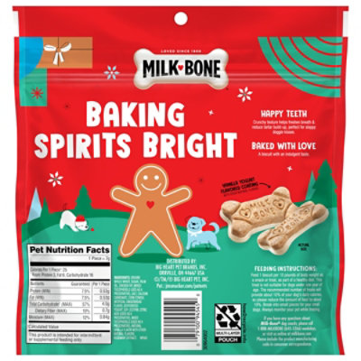 Milk Bone Gingerbread Dipperd Flavored Biscuit 10oz - 10 OZ - Image 8
