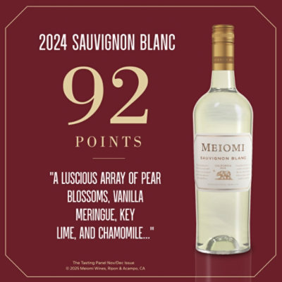 Meiomi Sauvignon Blanc Wine - 750 ML - Image 4