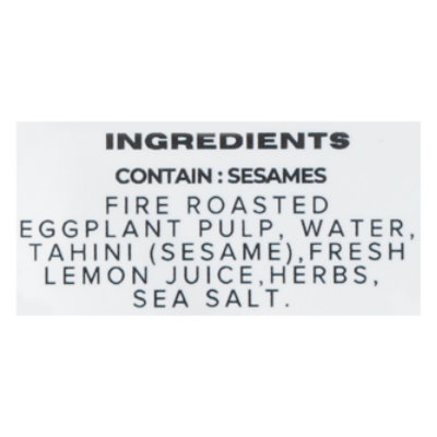 Fun Sesames Dip Roasted Eggplant Tahini Babaganoush - 8 OZ - Image 4