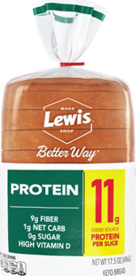 Lewis Bake Shop Better Way Protein Bread - 17.5 OZ - Image 1