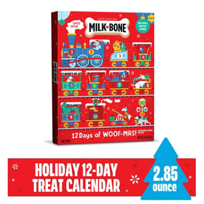 Milk-bone 2.85oz Holiday 12 Day Treat Calendar - 2.85 OZ - Image 1