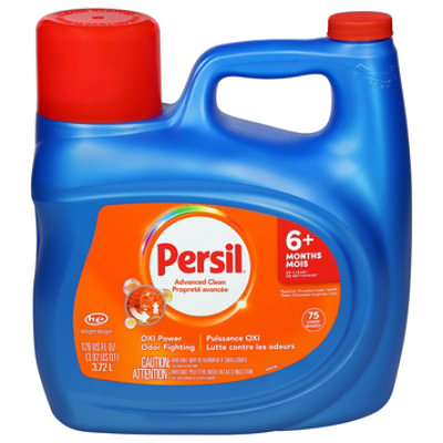 Persil Liquid Detergent He Advanced Clean, Oxi & Odor Power - 126 Fl. Oz - 126 FZ - Image 2