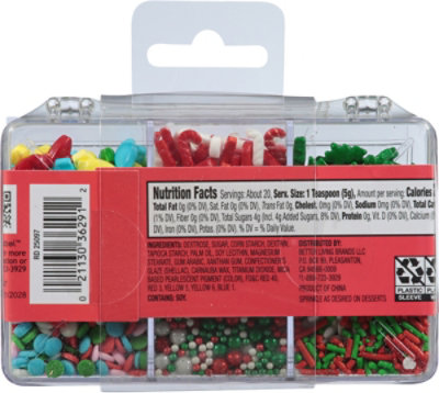 Overjoyed Sprinkles Winter Tackle Box 3.52 Oz - 3.52 OZ - Image 5