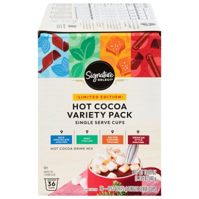 Signature Select Hot Cocoa Pods Variety Pack 36 Ct - 36 CT