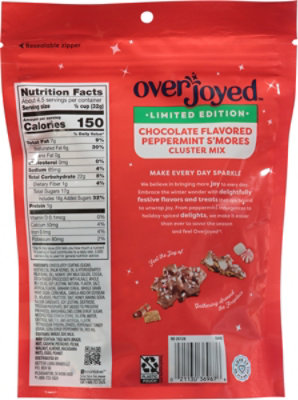 Overjoyed Chocolate Peppermint Smores Clusters Mix 5.25 Oz - 5.25 OZ - Image 5