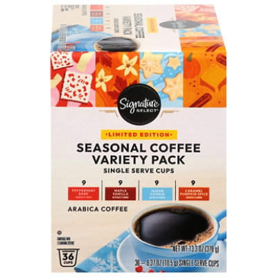 Signature Select Seasonal Variety Pack Coffee Pods 36 Ct - 36 CT