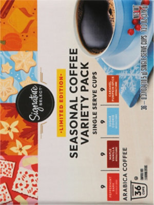 Signature Select Seasonal Variety Pack Coffee Pods 36 Ct - 36 CT - Image 4