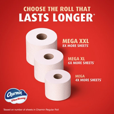 Charmin Ultra Strong Bath Tissue 6mr Xl - 6 RL - Image 7