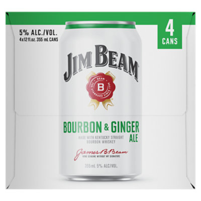 Jim Beam & Ginger Ale Rtd 1.42 Lt - 1.42 LT - Image 3