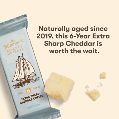 Tillamook Makers Reserve 6 Year Aged Cheddar Cheese - 8 OZ - Image 4
