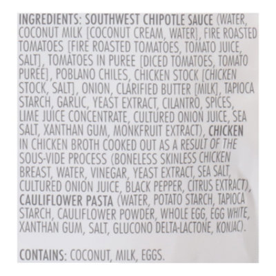 Kevins Natural Foods Southwest Chipotle Chicken With Cauliflower Pasta - 24 OZ - Image 4