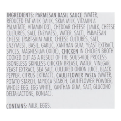 Kevins Natural Foods Parmesan Basil Chicken With Cauliflower Pasta - 24 OZ - Image 4