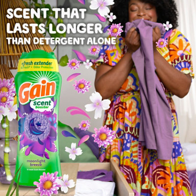 Gain In-wash Scent Booster, Moonlight Breeze 24 Oz - 24 OZ - Image 4