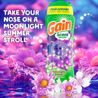Gain In-wash Scent Booster, Moonlight Breeze 24 Oz - 24 OZ - Image 3