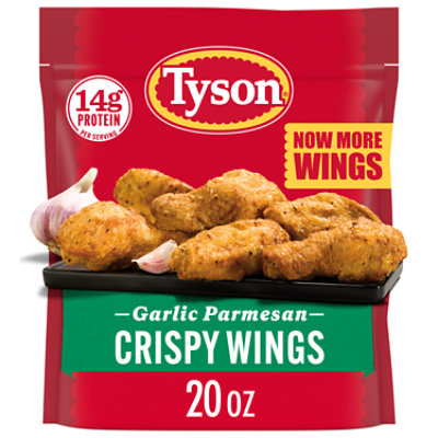 Tyson Garlic Parmesan Crispy Wings 20 Oz - 20 OZ - Image 2