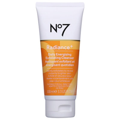 No7 Radiance Plus Daily Exfoliating Cleanser 3.3 Oz - .5 FZ - Image 2