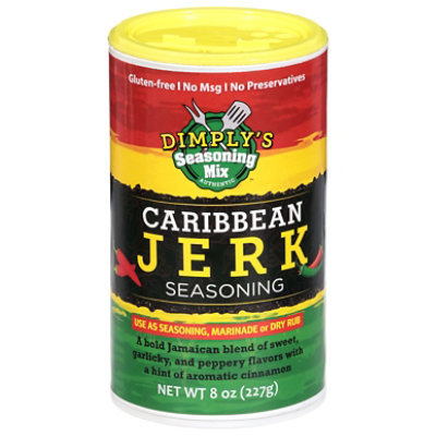 Dimplys Seasoning Jerk Blend Canister - 8 OZ - Image 2