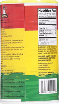 Dimplys Seasoning Jerk Blend Canister - 8 OZ - Image 5