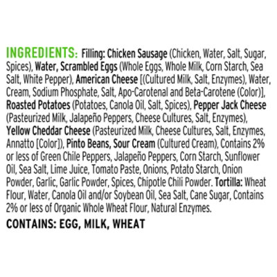 Reds Burrito Chicken Sausage Egg Cheese - 5 OZ - Image 5