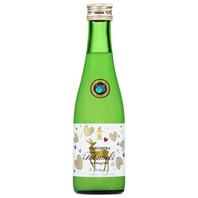Haurshika Spring Deer Tokimeki Junmai Sparkling Sake Wine - 300 ML - Image 2