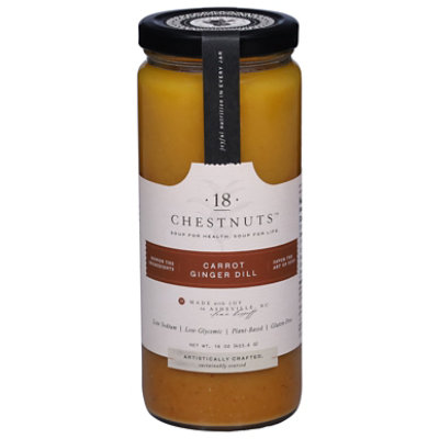 18 Chestnuts Soup Carrot Ginger Dill 16oz - 16 OZ - Image 2