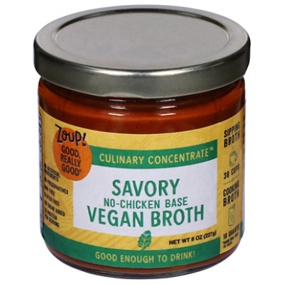 Zoup Concentrate Savory Vegan Broth No Chicken 7oz - 7 OZ - Image 2