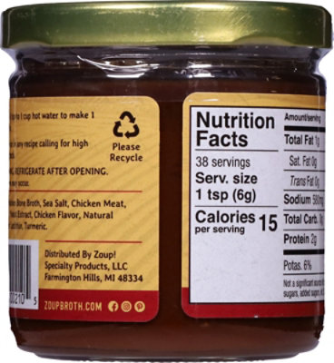 Zoup Bone Broth Concentrate Chicken Base 7oz - 7 OZ - Image 6