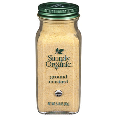 Simply Organic Mustard Seed Ground 2.47oz - 2.47 OZ - Image 1