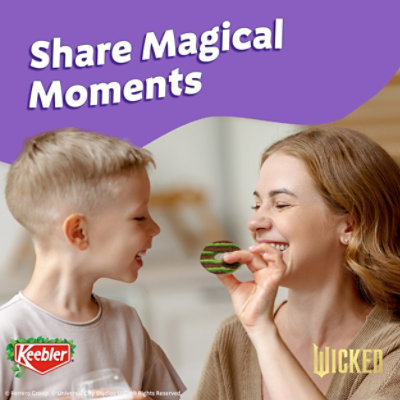 Limited Edition Keebler Wicked Fudge Stripes Chocolatey Mint Fudge Cookies - 9.5 OZ - Image 3