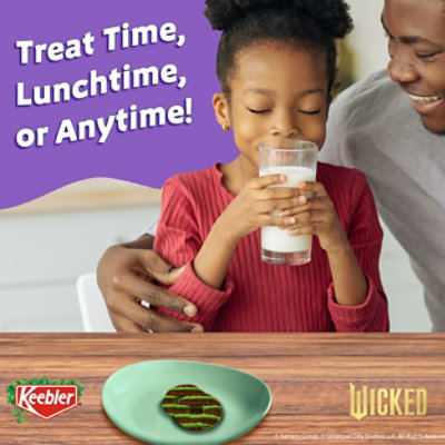 Limited Edition Keebler Wicked Fudge Stripes Chocolatey Mint Fudge Cookies - 9.5 OZ - Image 4