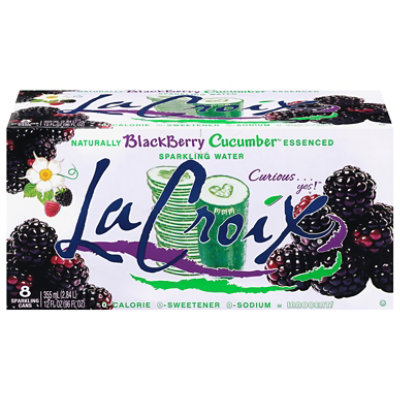 La Croix Blackberry Cucumber 8-12fz - 8-12 FZ - Image 2