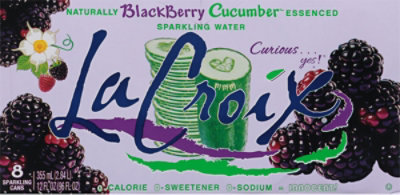 La Croix Blackberry Cucumber 8-12fz - 8-12 FZ - Image 5