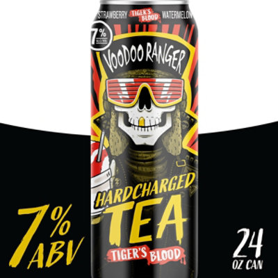 Voodoo Ranger Hardcharged Tea Tiger's Blood 24 Fl Oz Can - 24 FZ - Image 1