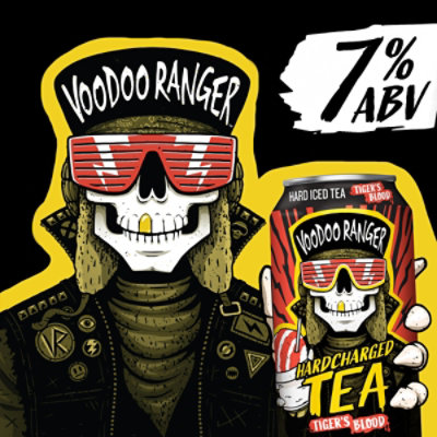 Voodoo Ranger Hardcharged Tea Tiger's Blood 24 Fl Oz Can - 24 FZ - Image 3