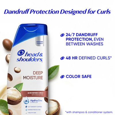 Head & Shoulders Base Hair Conditioner Moisture Care Rinse Off - 10.9 FZ - Image 3