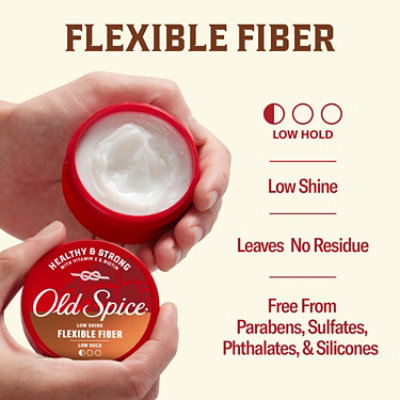 Old Spice Base Hair Styling Wax Flexible Fiber Wax - 2.22 OZ - Image 6