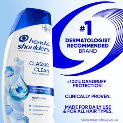 Head & Shoulders Base Shampoo Sleek Straight Anti-dandruff - 12.5 FZ - Image 6