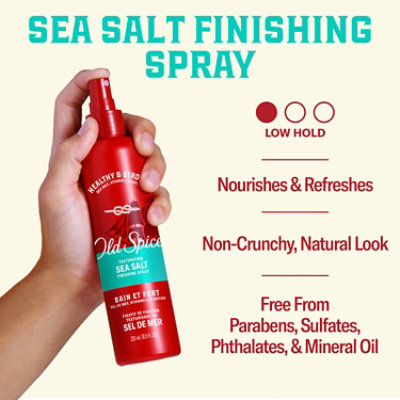 Old Spice Base Hair Styling Spray Medium Texturize - 8.5 FZ - Image 4