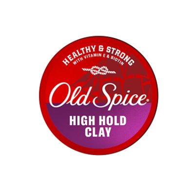 Old Spice Base Hair Styling Styling Clay High Matt Effect - 2.22 OZ - Image 1