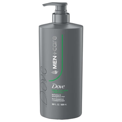 Dove Men Care Shampoo Fresh Clean 28 Fo - 28 FZ - Image 1