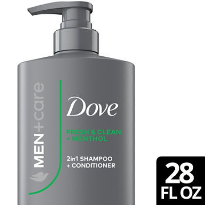 Dove Men Care Shampoo Fresh Clean 28 Fo - 28 FZ - Image 1