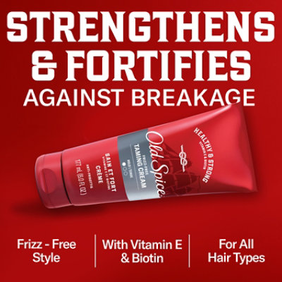 Old Spice Base Hair Styling Cream Medium Frizz Control - 6 FZ - Image 2