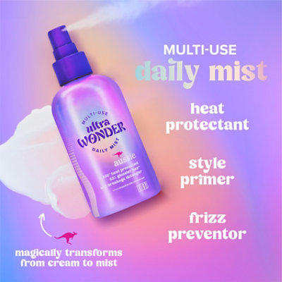 Aussie Total Miracle Hair Treatments Mist Leave In Mist - 7.6 FZ - Image 2
