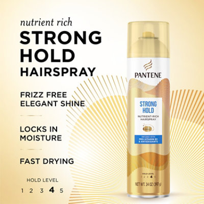 Pantene Base Hair Spray Firm Extra Scented - 14 OZ - Image 2