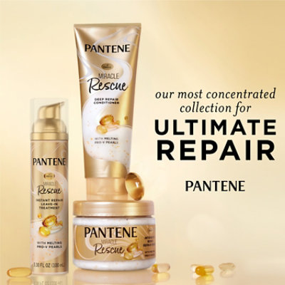 Pantene Miracle Rescue Hair Treatments Treatment Leave In Treatment - 3.38 FZ - Image 7