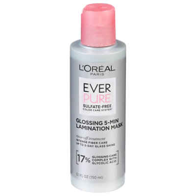 Loreal Everpure Glossing Mirror Shine Mask - 5.1 FZ - Image 2