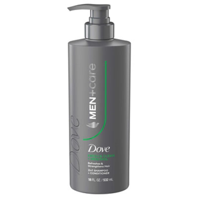 Dove Men Care Shampoo Fresh Clean 18 Fo - 18 FZ - Image 2